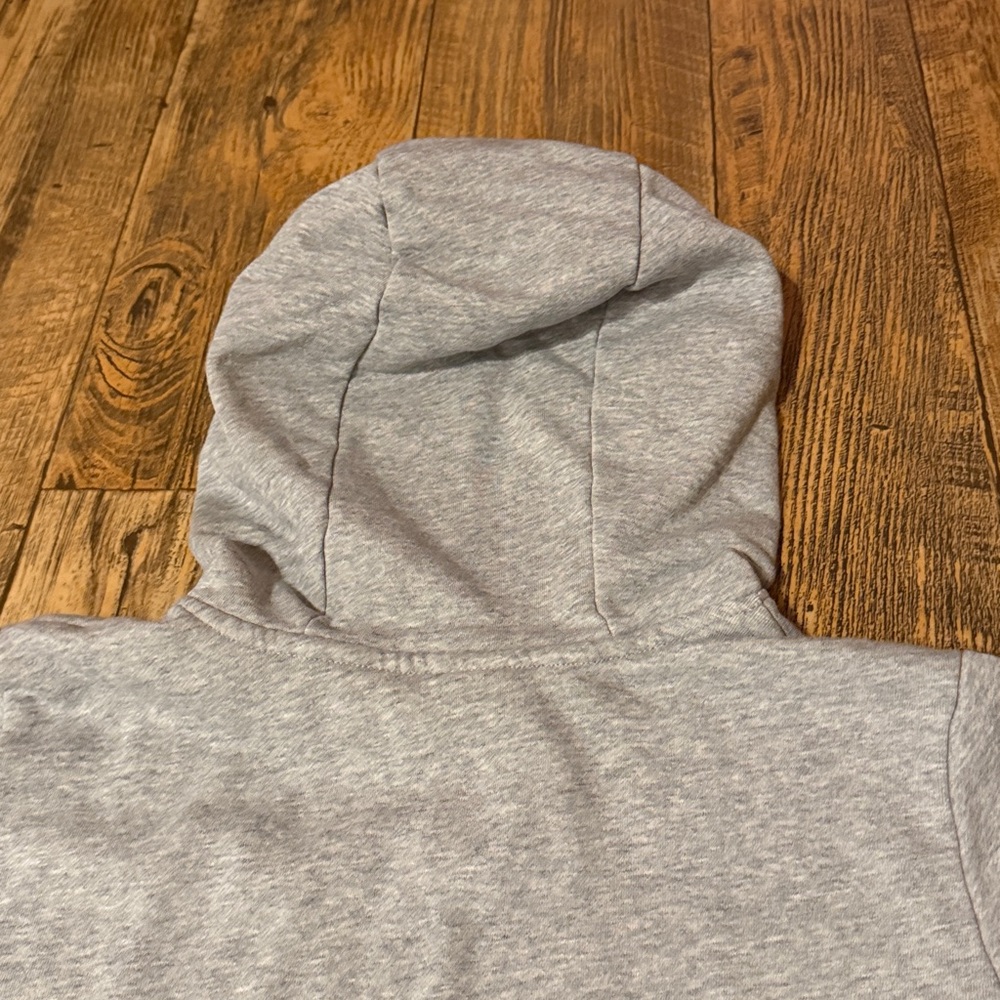 Nike Heather Gray Pullover Hoodie - Picture 7 of 10